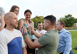 Состоялась легкоатлетическая эстафета – очередной этап заводской спартакиады